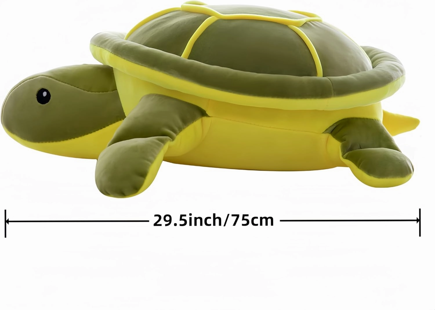 Turtle Animal Plush Toys, Plush Pillows Toys Doll Gifts for Kids,Girls(29.5inch/75cm)