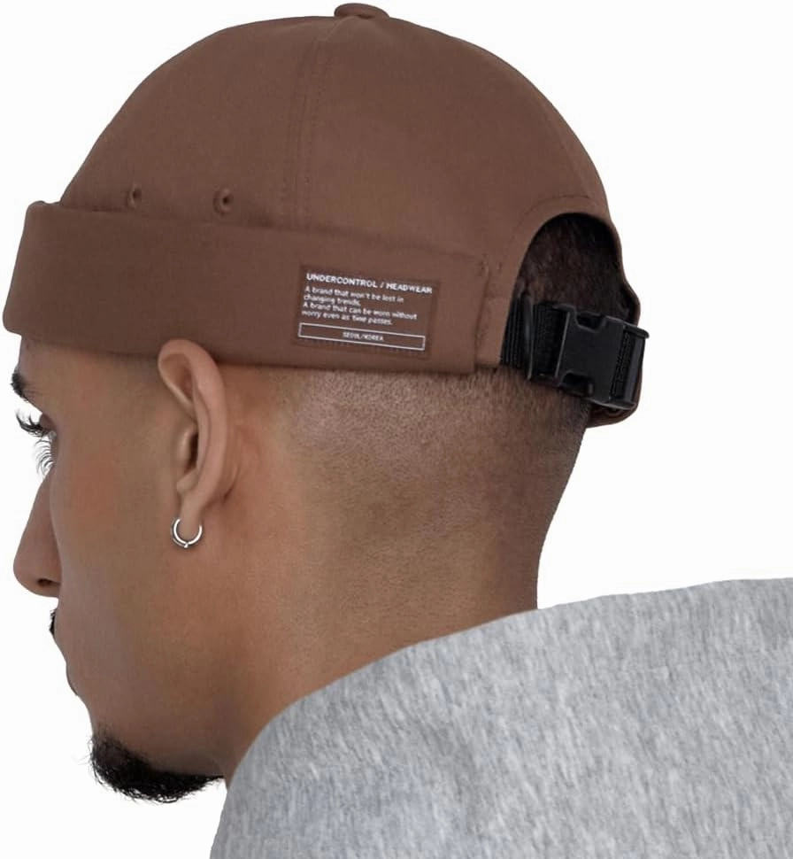 UNDERCONTROL Brimless Sailor Fisherman Leon Hat No Visor Miki Skull Docker Beanie Trawler Tactical Ring Cap for Men & Women
