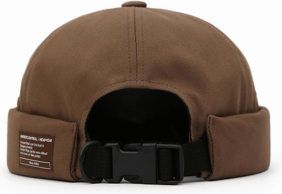 UNDERCONTROL Brimless Sailor Fisherman Leon Hat No Visor Miki Skull Docker Beanie Trawler Tactical Ring Cap for Men & Women