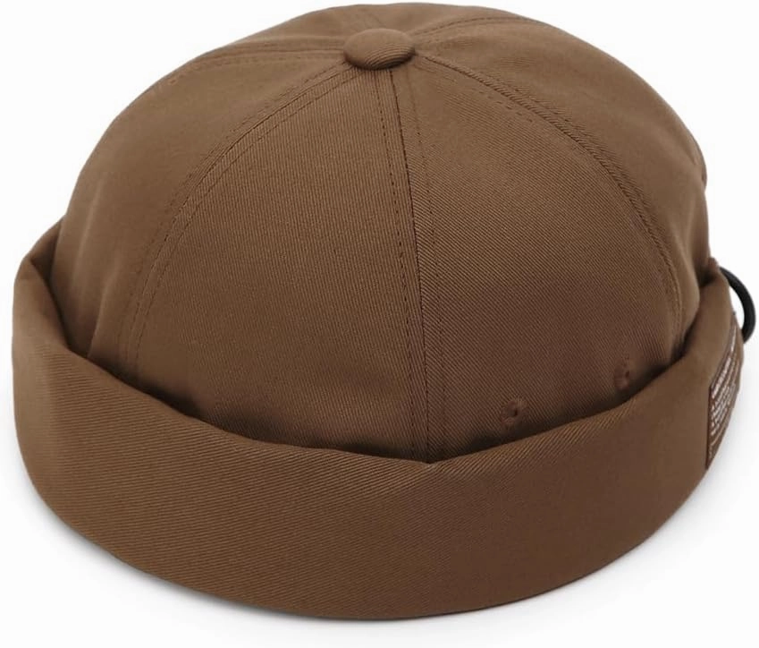 UNDERCONTROL Brimless Sailor Fisherman Leon Hat No Visor Miki Skull Docker Beanie Trawler Tactical Ring Cap for Men & Women