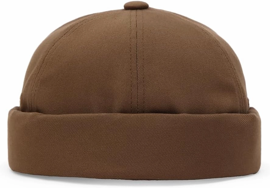 UNDERCONTROL Brimless Sailor Fisherman Leon Hat No Visor Miki Skull Docker Beanie Trawler Tactical Ring Cap for Men & Women