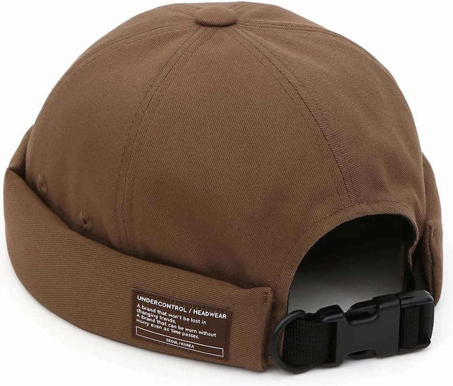 UNDERCONTROL Brimless Sailor Fisherman Leon Hat No Visor Miki Skull Docker Beanie Trawler Tactical Ring Cap for Men & Women