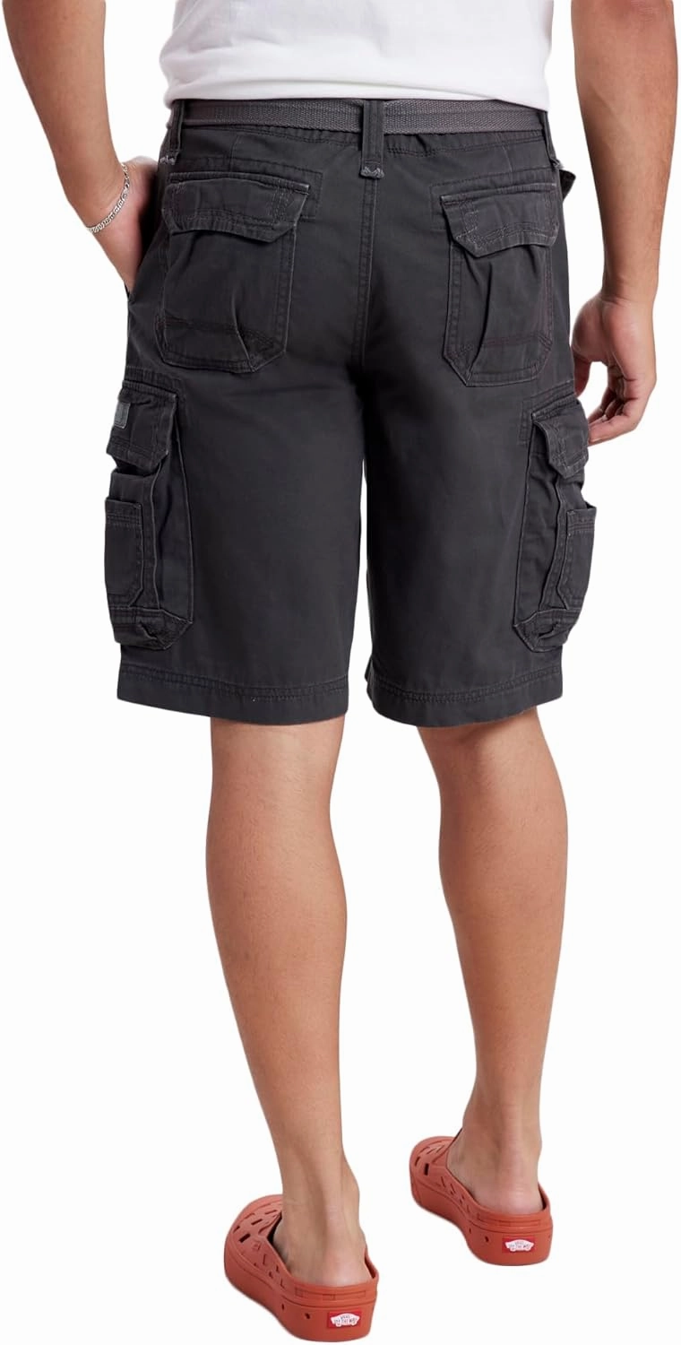UNIONBAY Men's Survivor Belted Cargo Short-Reg and Big & Tall Sizes