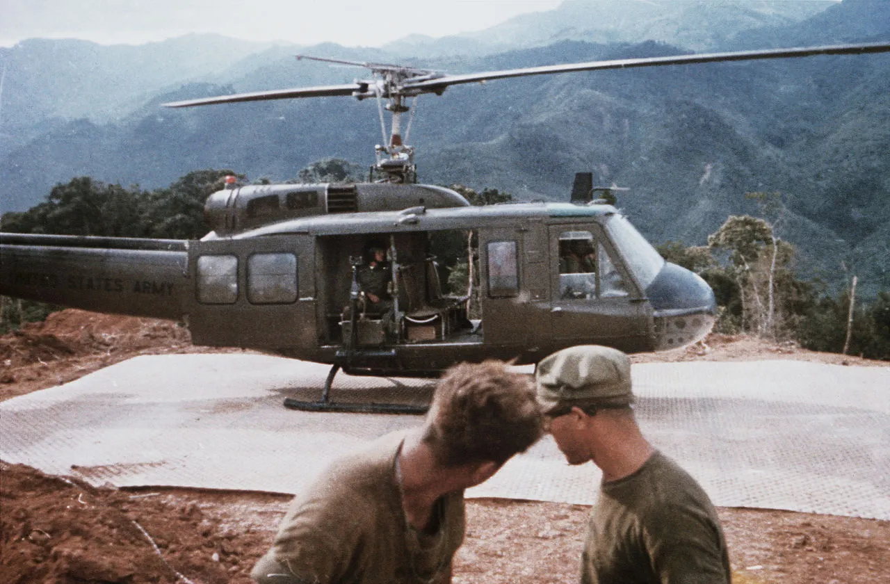 US Army UH-1 Huey helicopter