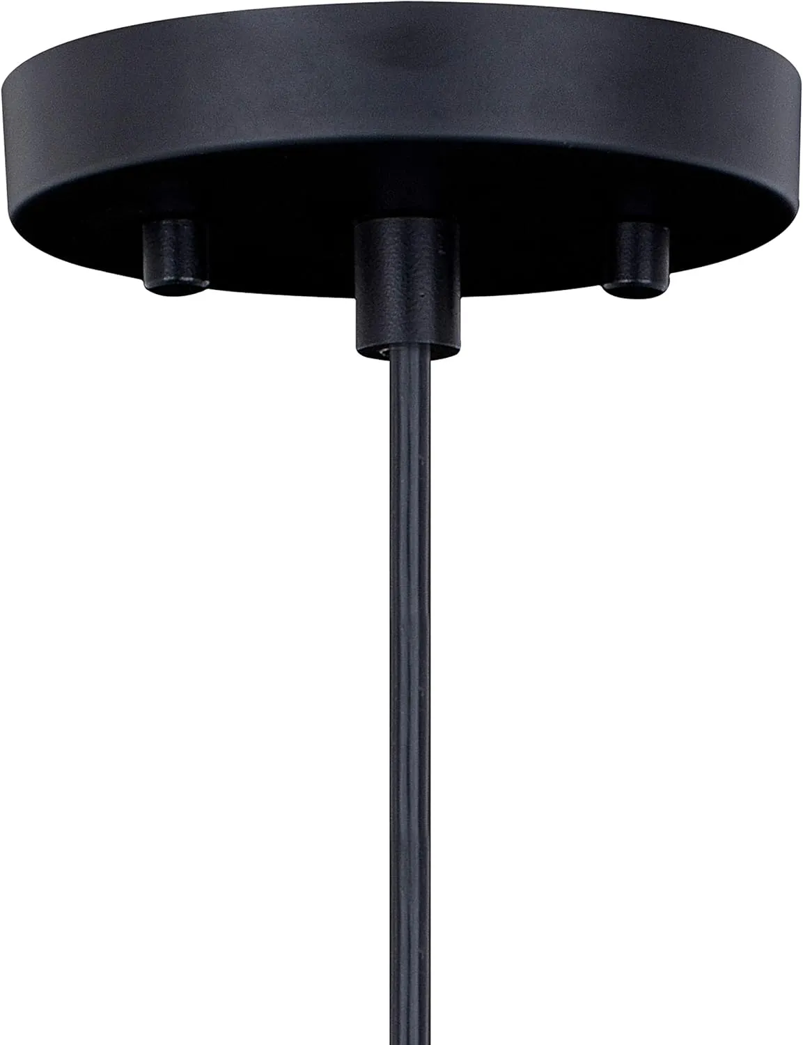 VAXCEL Millie Jar Mini Pendant for Kitchen Island, Farmhouse Ceiling Lighting, Oil Rubbed Bronze Finish, Smoke Blue Glass