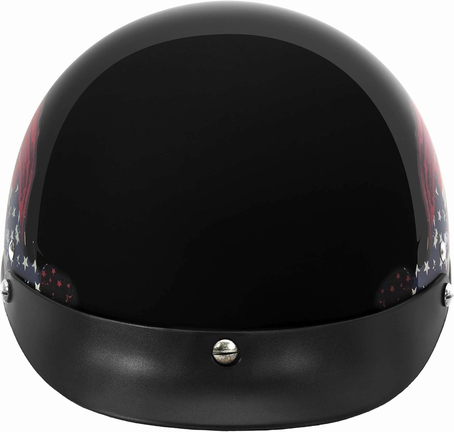 VCAN Cruiser Solid Half Face Motorcycle Helmet