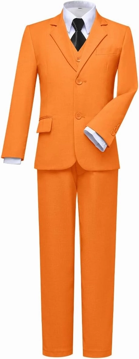 Visaccy Boys Suits Slim Fit Dress Clothes Ring Bearer Outfit