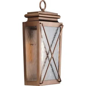 Wakeford One Light Wall Lantern in Antique Copper (Painted)