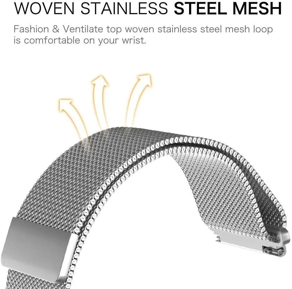 Watch Strap 18mm 20mm 22mm Universal Watch Bands Smart Watch Metal Strap Stainless Steel Watch Band Men Women Watches