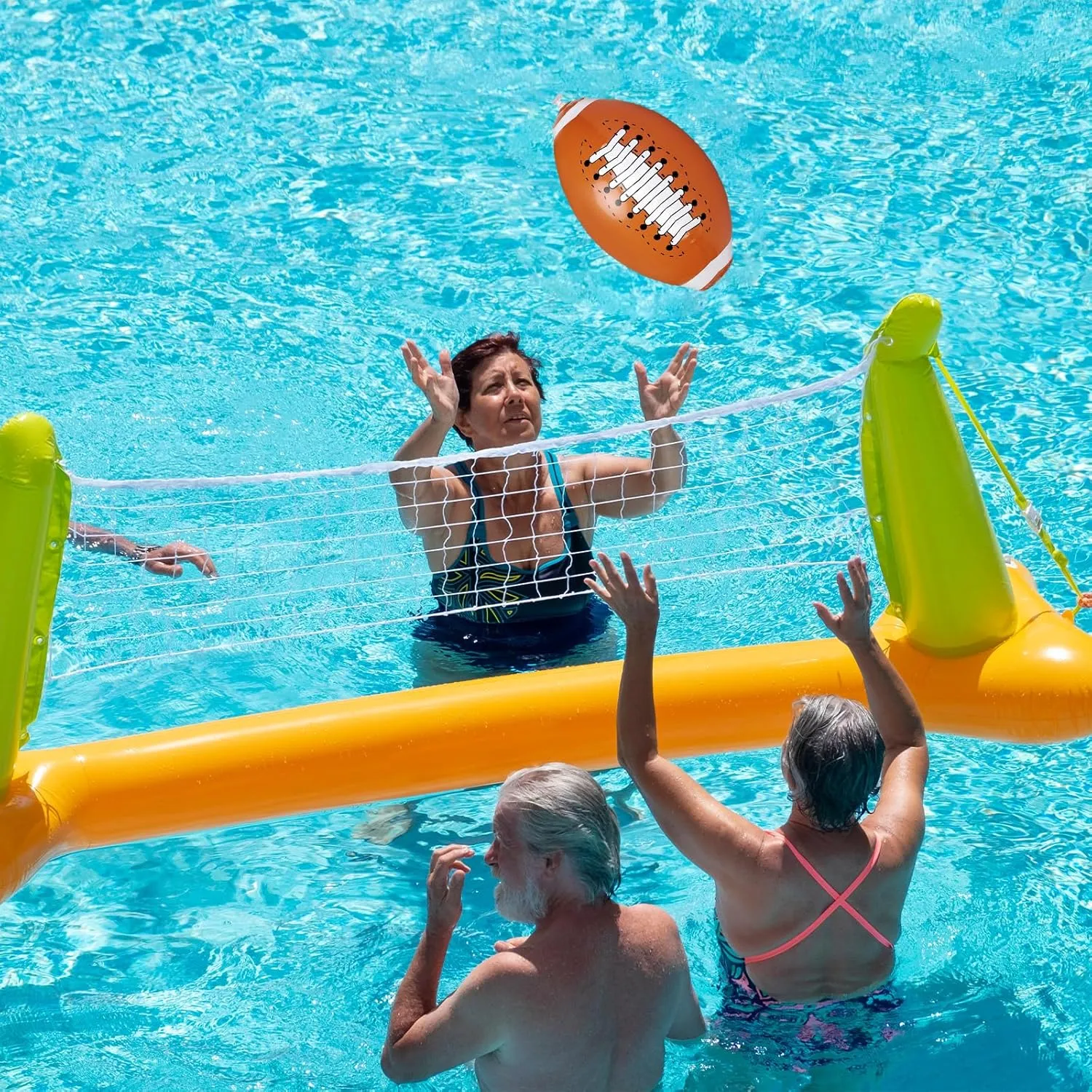 Whaline 25Pcs 16'' Inflatable Beach Balls Pool PVC Balls for Summer Beach Party Decorations Water Sand Game Toy Accessories
