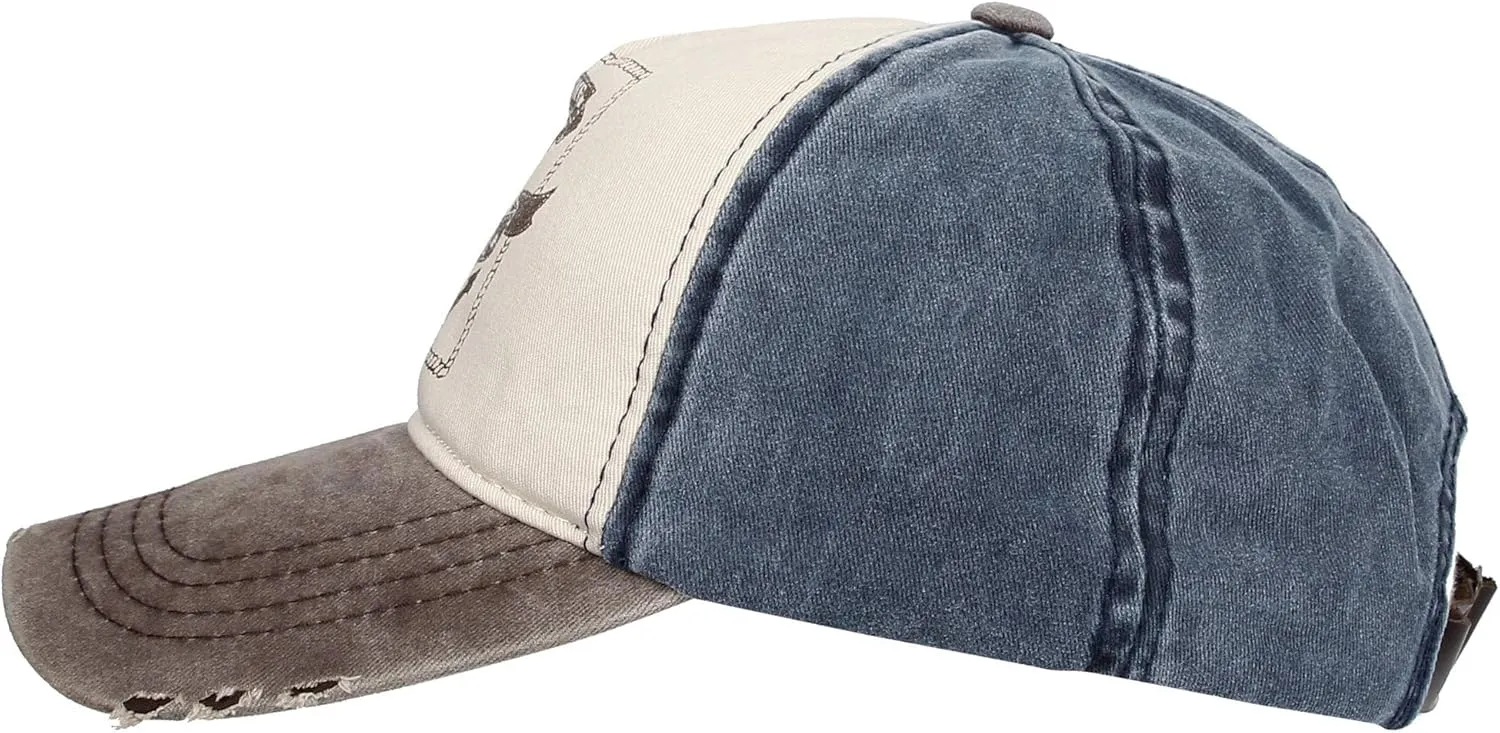 WITHMOONS Dad Hat Washed Cotton Baseball Cap Tactical Trucker Cap KZ10035