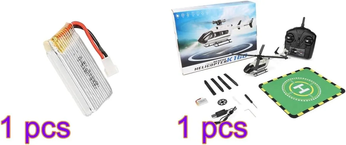WL-K160 RC Helicopter Model, EC-145 160-Class 2.4G 4CH 4-Propeller Flybarless Scale RC Aircraft Model with Adjustable Left/Right-Hand Throttle, Gift for Adults, Kids (RTF Version)