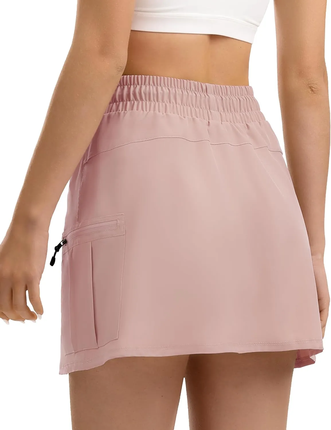Women's Hiking Cargo Skort Golf Skirt with 5 Pockets Tennis Dressy Casual 16" Skorts for Summer Travel Outdoor 2025
