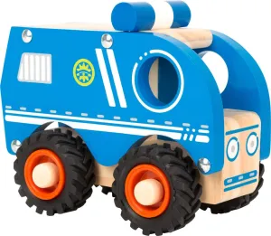 Wooden Toys Wooden Police Car Designed for Children 18  Months