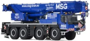 WSI for LIEBHERR LTM 1090-4.2 MSG KRANDIENST 1/50 DIECAST Truck Pre-Built Model