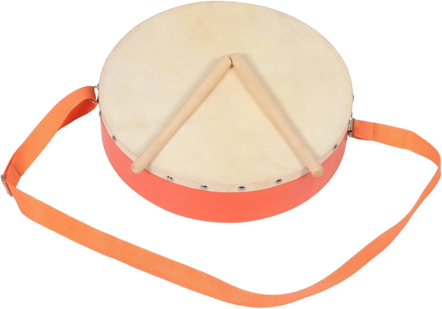 YARNOW 1 Set Hand Drum Percussion Musical Instrument for Family Fun Preschool Music Education and Learning Rhythm Skills