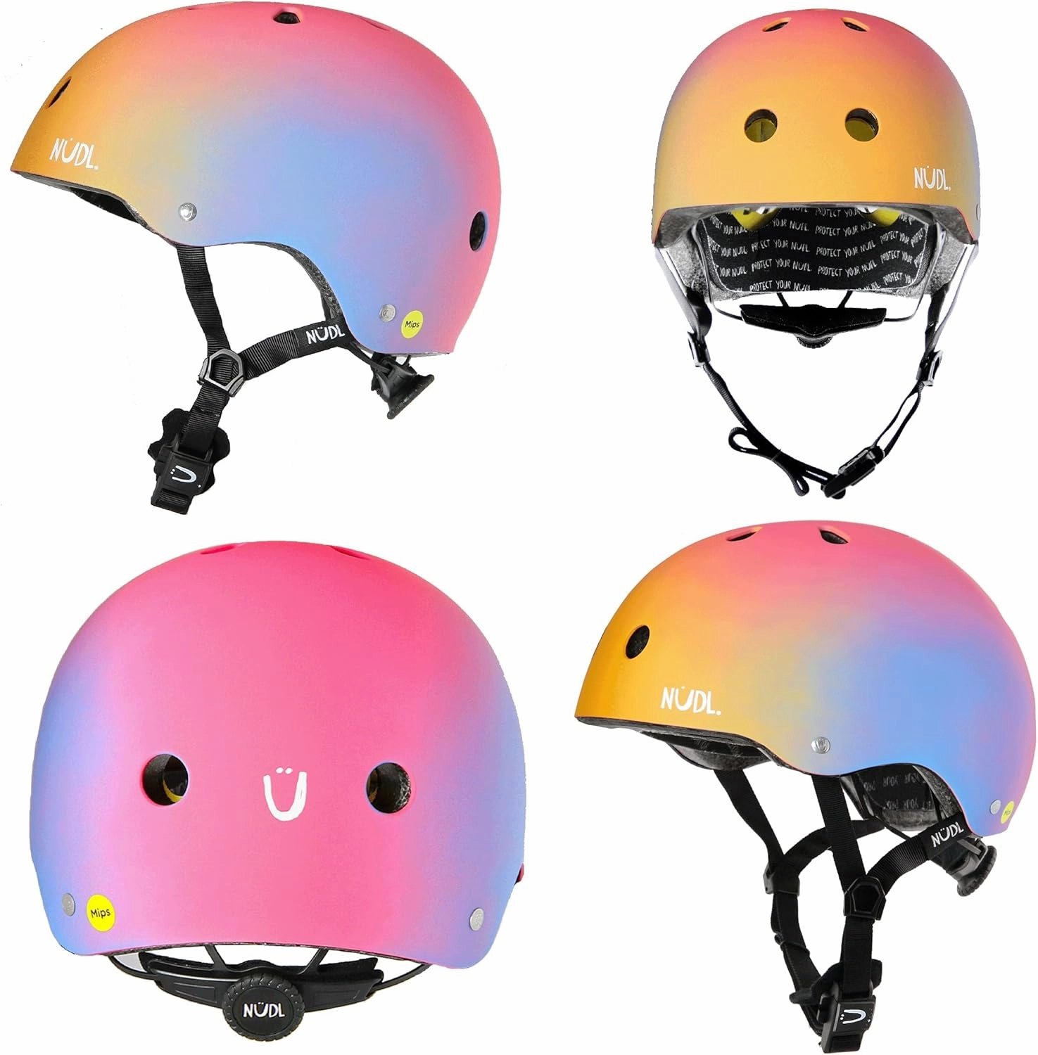 Youth Kids MIPS Bike Helmet for Boys, Girls, Teens & Children Ages 3-16, 11 Vents, No Pinch Fidlock Buckle, for Scooters, E-Bikes, in-Line Skates, Multi Sport, Skateboarding, and Bicycle