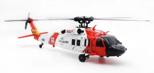 YuXiang Coast Guard UH-60 8CH 6-Axis GPS Stabilize & Optical Flow 1/47 Scale RC Helicopter - Remote Control Helicopter, RC Aircraft RTF for Adults, Beginners