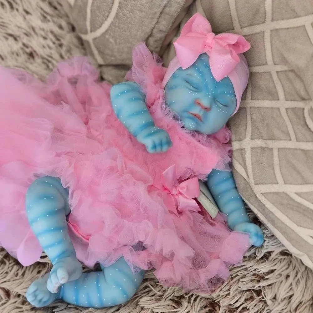 Zero Pam Avatar Reborn Baby Dolls Silicone Full Body-20 in Realistic Baby Doll, Real Life Reborn Babies, Silicone Avatar Doll Toy for Kids Age 3 