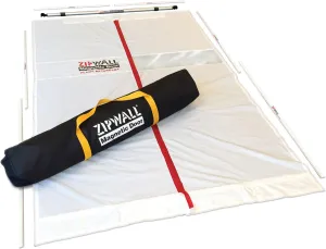 ZIPWALL MDK Magnetic Door Kit Bundle, 1-Pack, Clear